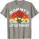 Cute Mommy Little Turkey-Shirt Thanksgiving Boy Girl Toddler T-Shirt - T-Shirt | Sand