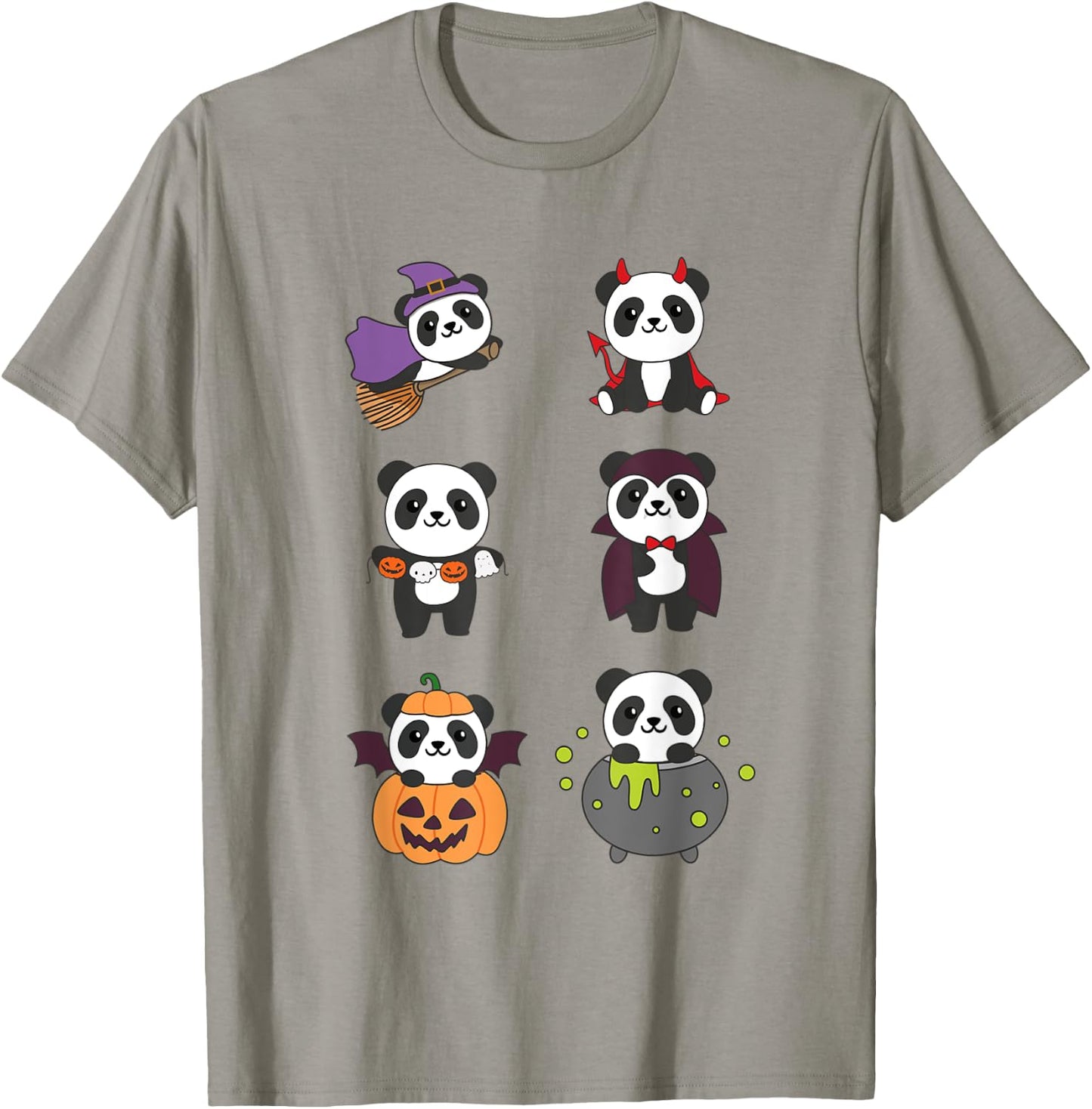 Panda Halloween Costume Pandas Halloween T-Shirt - T-Shirt | Sand