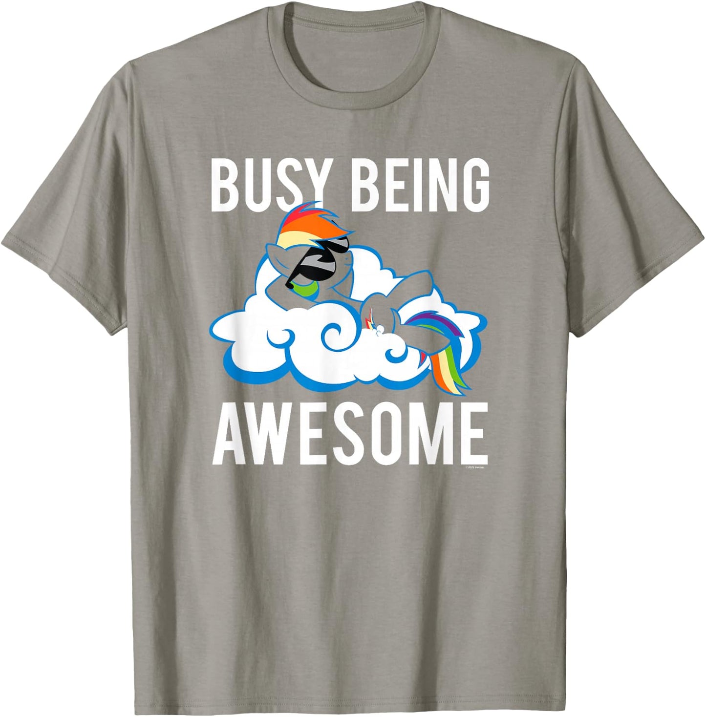 My Little Pony: Friendship is Magic Busy Being Awesome Sassy T-Shirt - T-Shirt | Sand