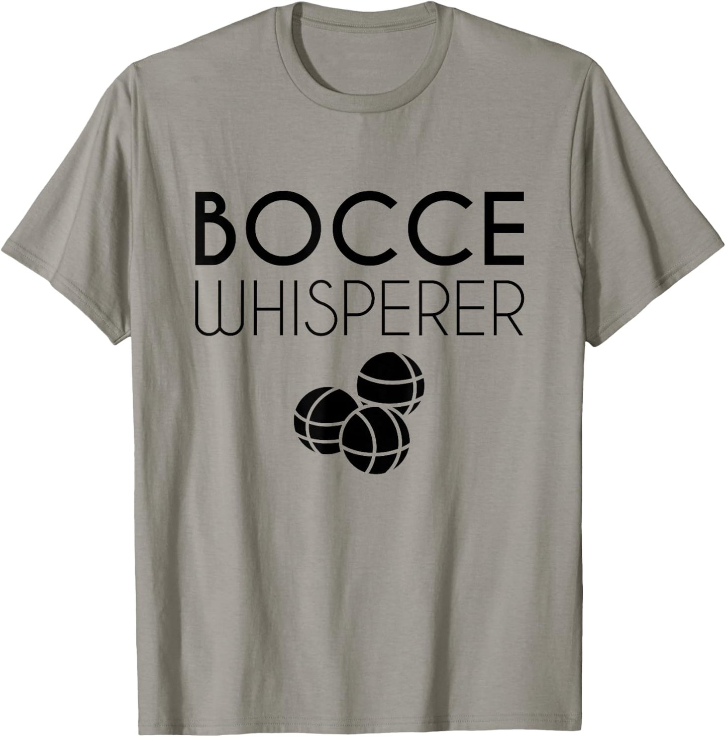 Bocce Whisperer Bocce Ball T-Shirt - T-Shirt | Sand