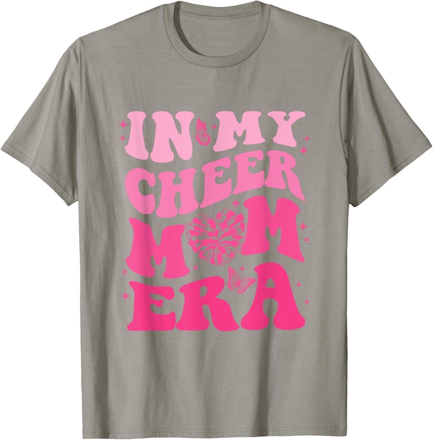 In My Cheer Mom Era T-Shirt - T-Shirt | Sand
