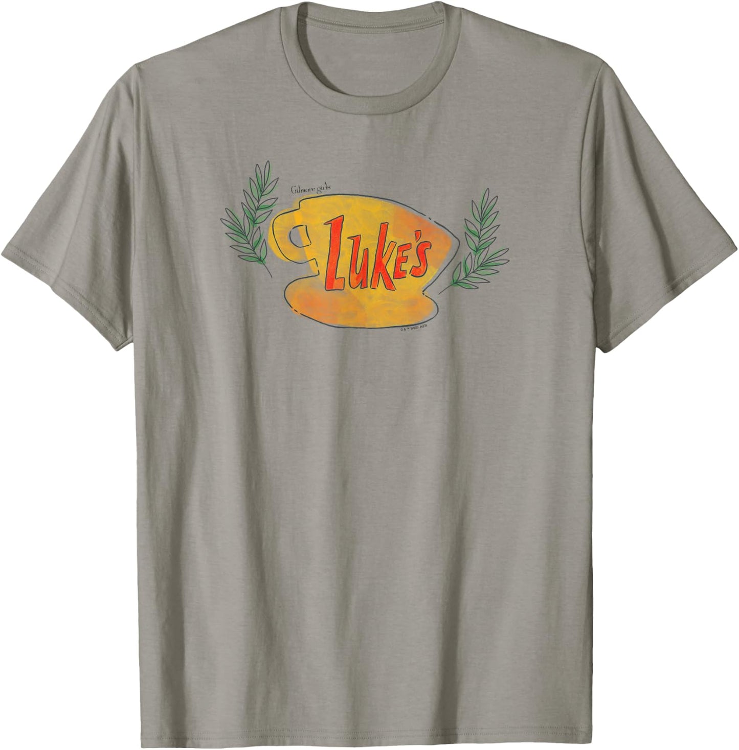 Gilmore Girls - Luke Coffee Cup T-Shirt - T-Shirt | Sand