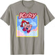 Kirby Floating in The Clouds Pastel Kawaii Nintendo Panel T-Shirt - T-Shirt | Sand