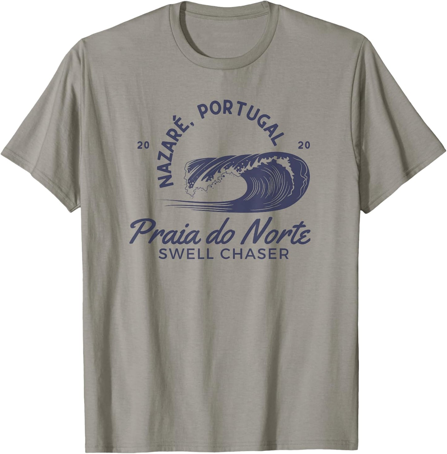 Nazaré Portugal Big Wave Surfing Surf Swell Chaser T-Shirt - T-Shirt | Sand