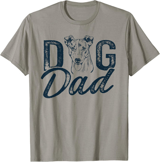 Jack Russell Terrier Dog Dad T-Shirt - T-Shirt | Sand