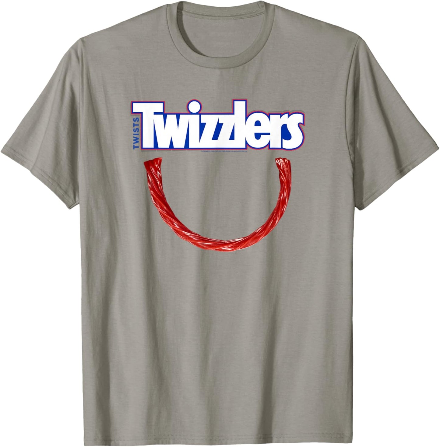 Twizzlers Happy Mood Smiley Candy Official Logo T-Shirt - T-Shirt | Sand