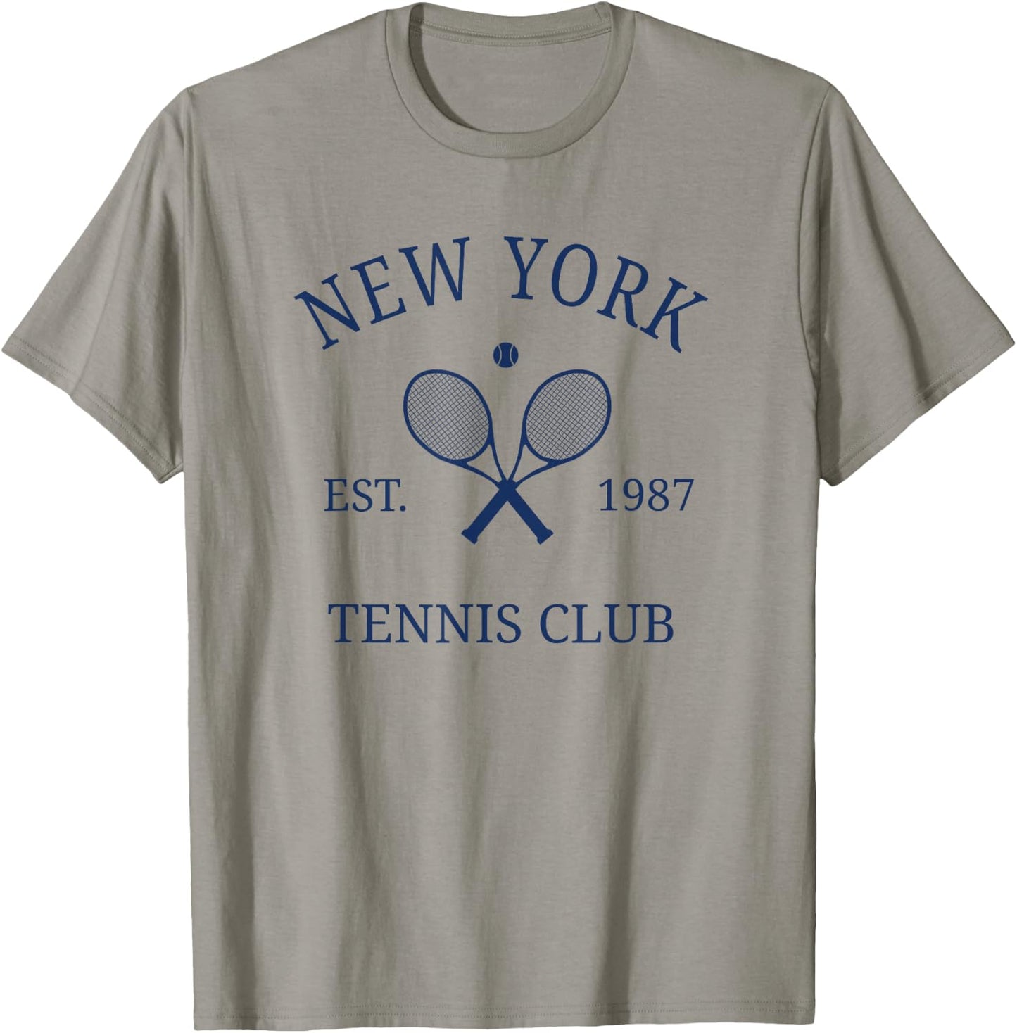 New York Athletics Tennis Club Racquet Prep NY T-Shirt - T-Shirt | Sand