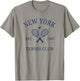 New York Athletics Tennis Club Racquet Prep NY T-Shirt - T-Shirt | Sand