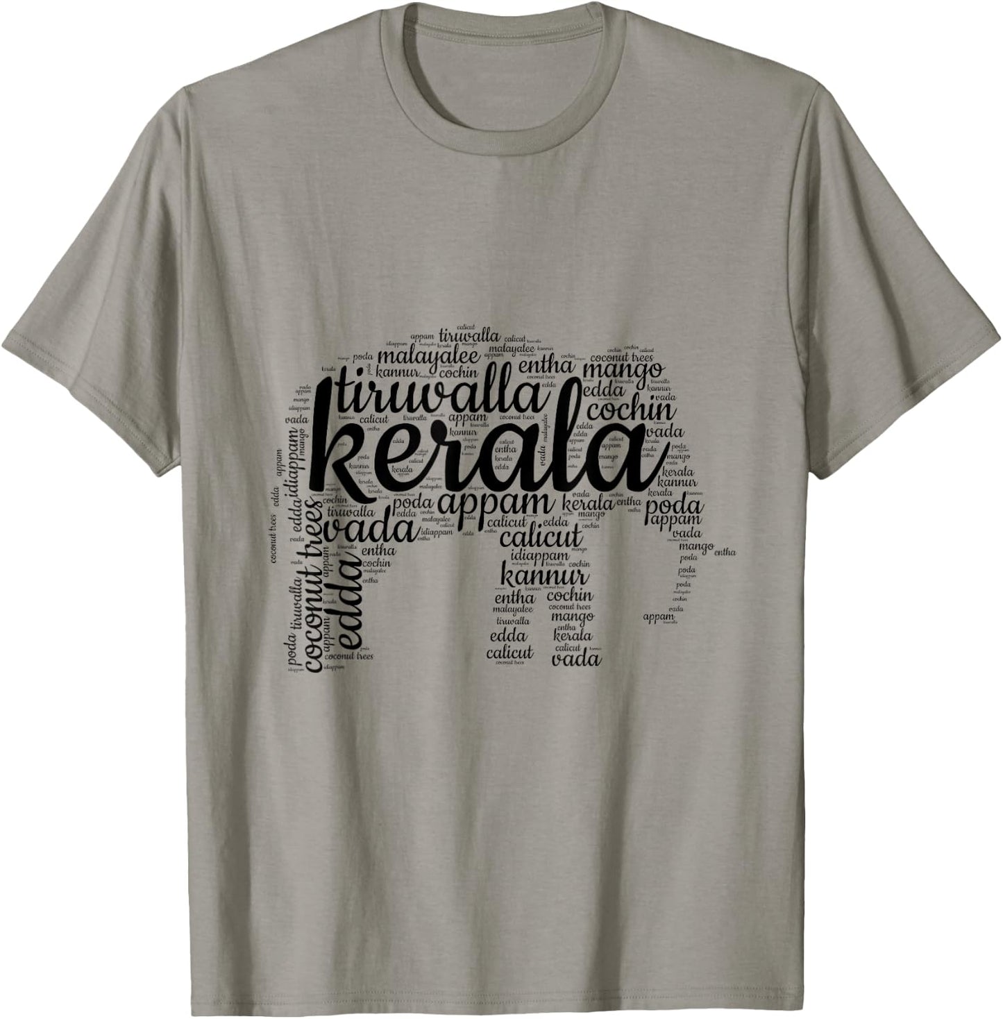 Kerala Elephant T-Shirt - T-Shirt | Sand