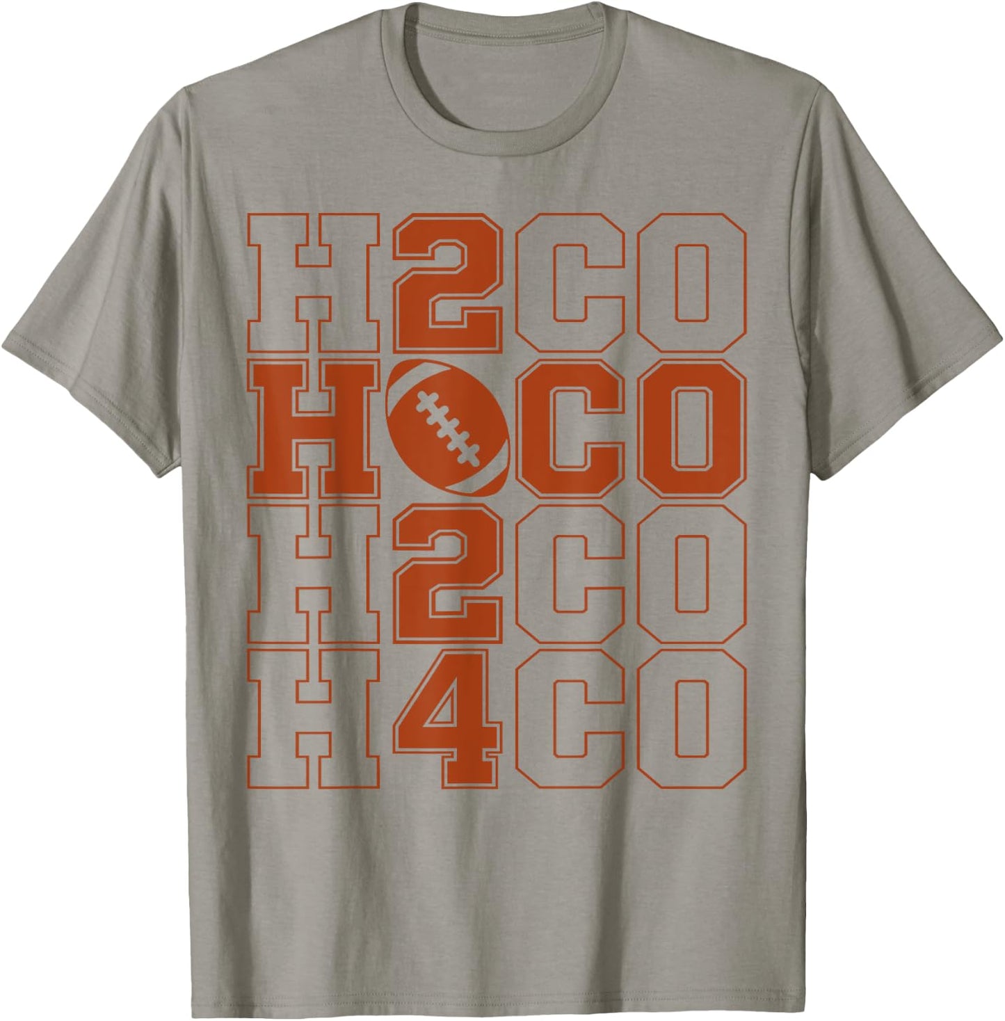 Hoco 2024 Football Funny Homecoming Football 2024 T-Shirt - T-Shirt | Sand