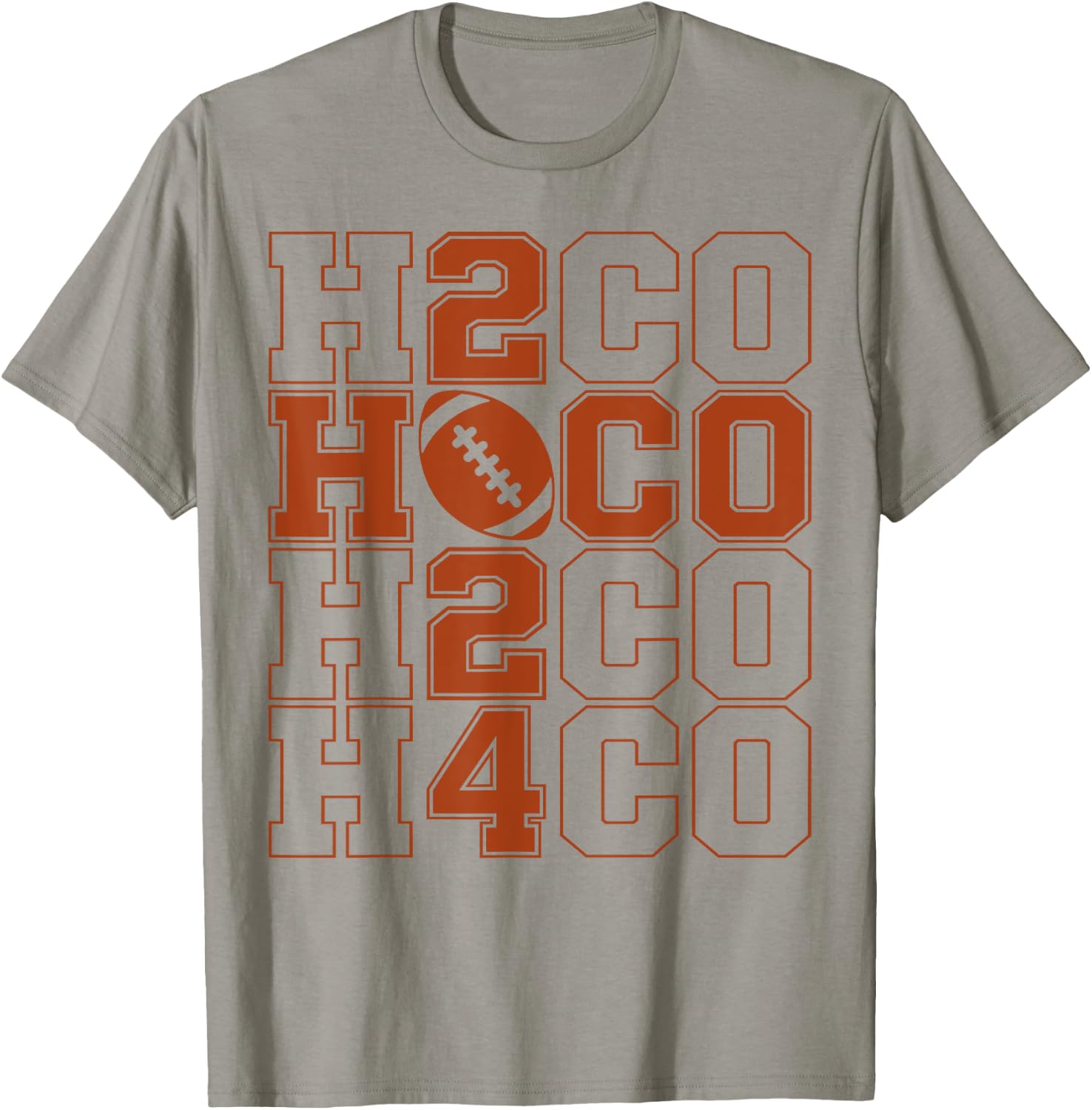 Hoco 2024 Football Funny Homecoming Football 2024 T-Shirt - T-Shirt | Sand