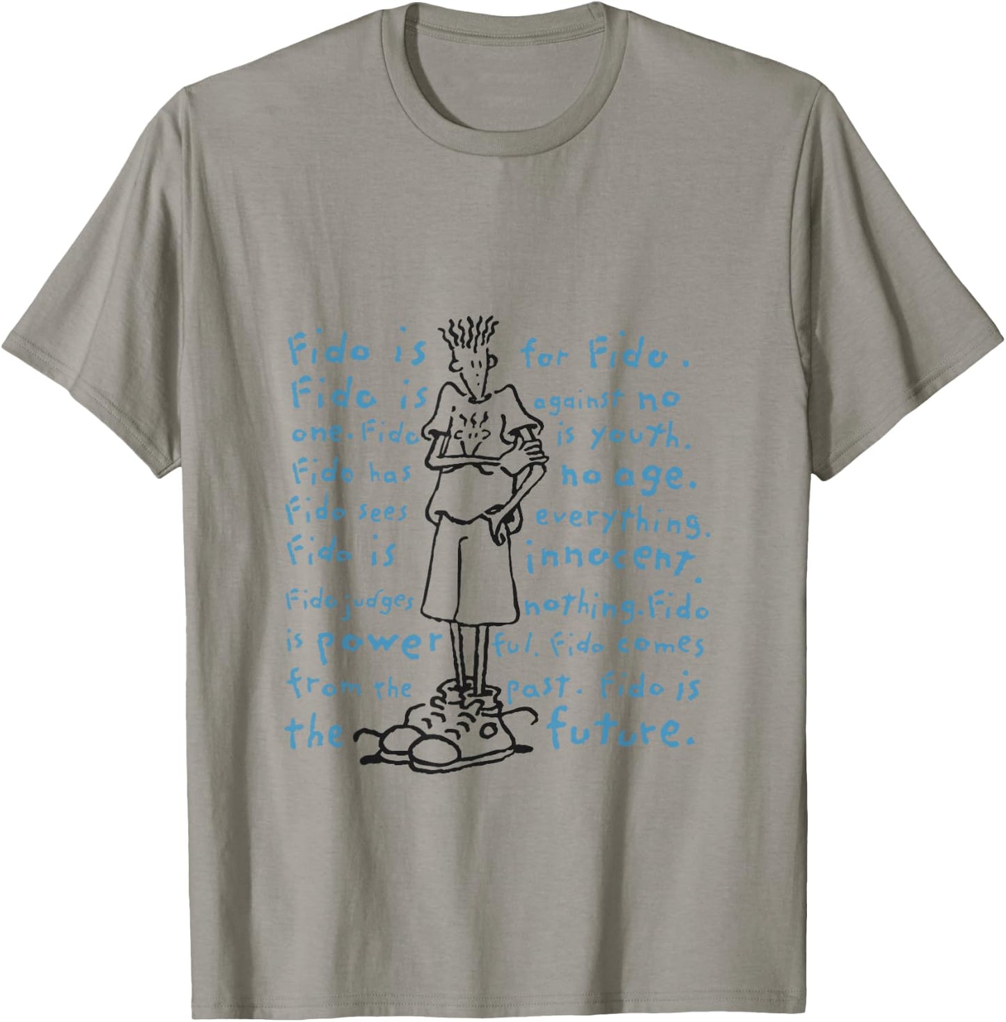 Fido Dido Mantra T-Shirt - T-Shirt | Sand