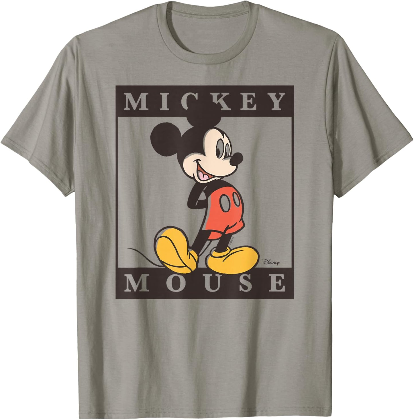 Mickey - Type Block T-Shirt - T-Shirt | Sand