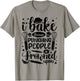 I Bake Because Punching People Is Frowned Upon, Baking T-Shirt - T-Shirt | Sand
