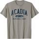 Retro Acadia National Park Maine Est 1916 Hiking T-Shirt - T-Shirt | Sand