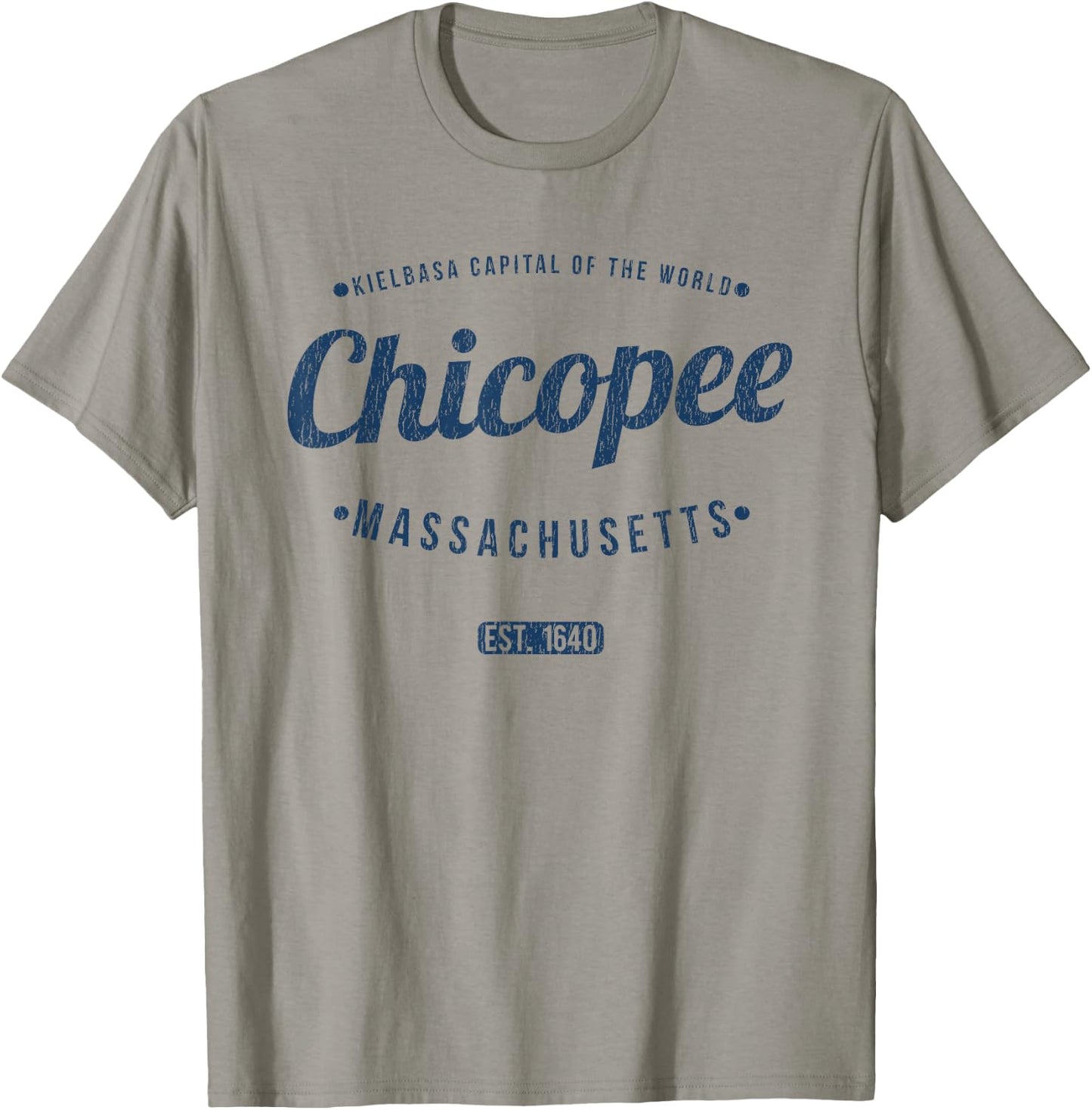 Chicopee Massachusetts Retro Vintage Souvenir MA Chicopee T-Shirt - T-Shirt | Sand
