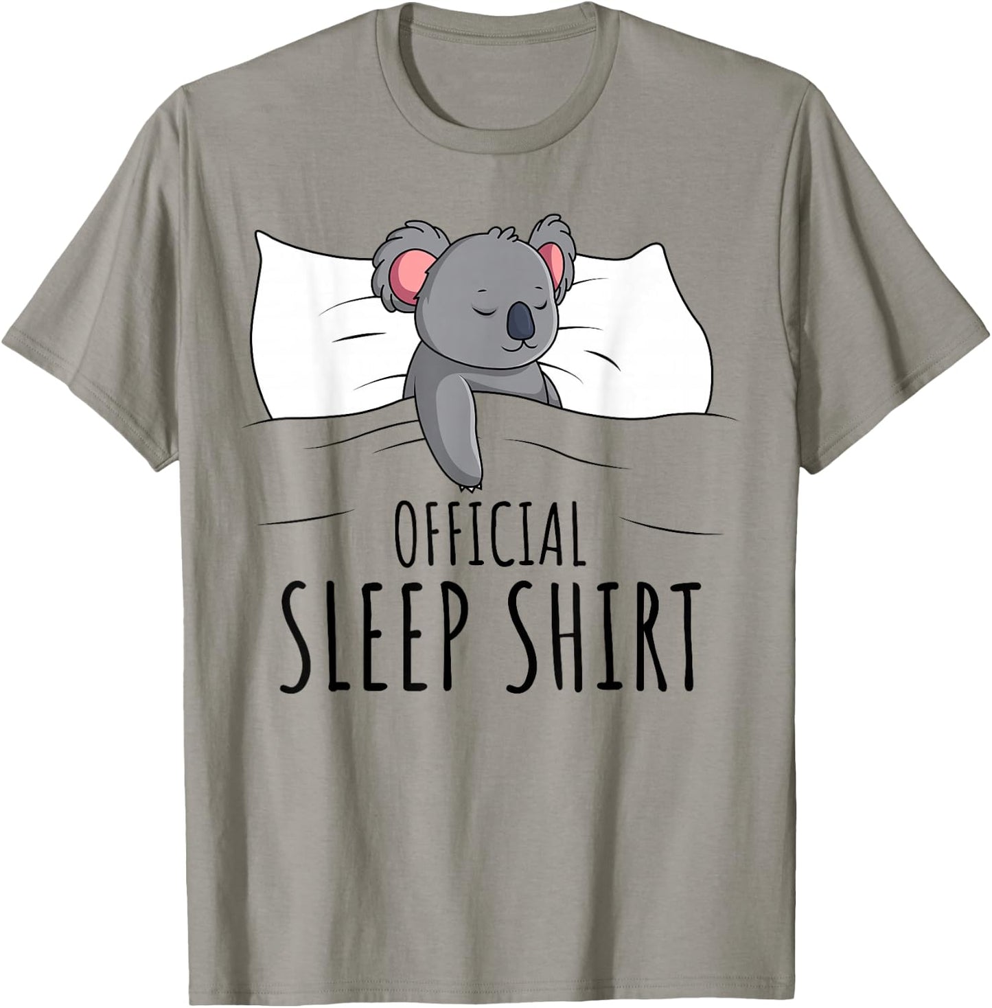 Official Sleep Shirt Koala Lover T-Shirt - T-Shirt | Sand