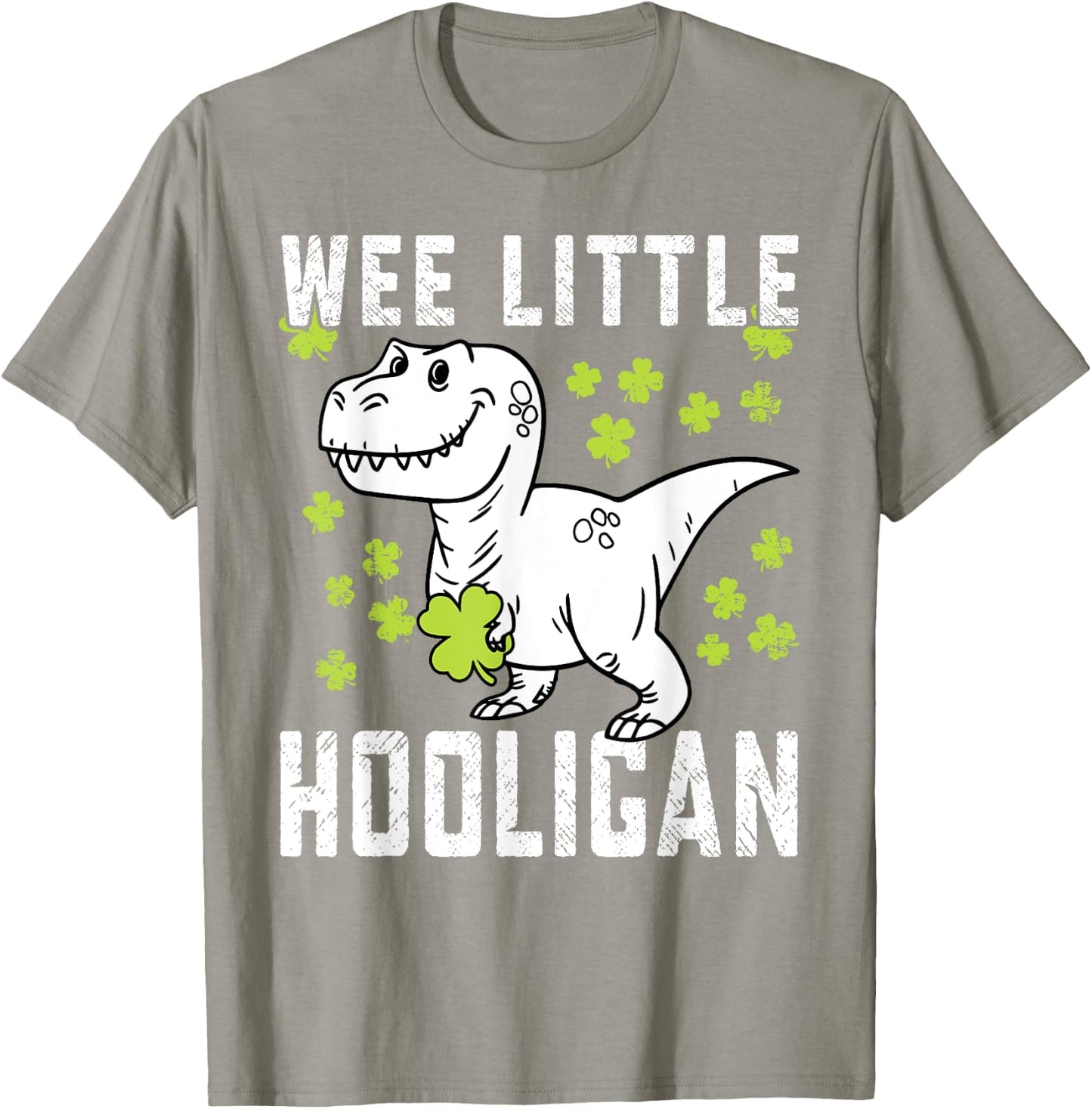St Patricks Day Wee Little Hooligan Toddler Boy Kids Irish T-Shirt - T-Shirt | Sand
