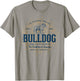 Retro English Bulldog Vintage Women Kids T-Shirt - T-Shirt | Sand