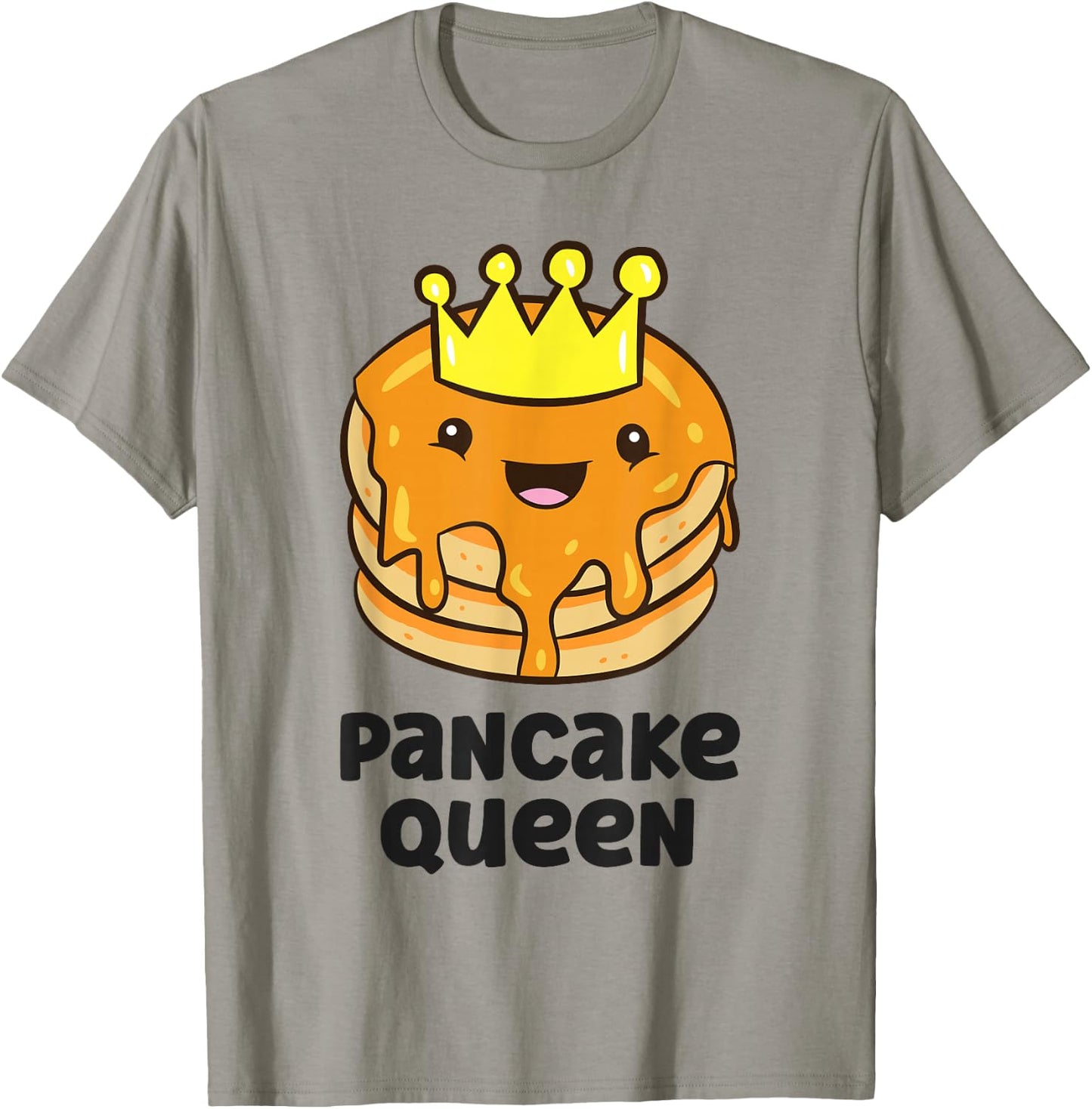 Pancake King Pancake Maker Funny Pancake T-Shirt - T-Shirt | Sand