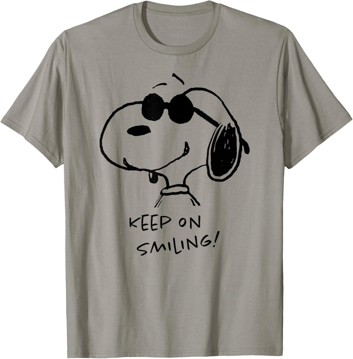 Peanuts - Cool Joe Keep On Smiling T-Shirt - T-Shirt | Sand