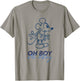 Disney Mickey Mouse Oh Boy Oh Boy Retro Vintage Lineart T-Shirt - T-Shirt | Sand