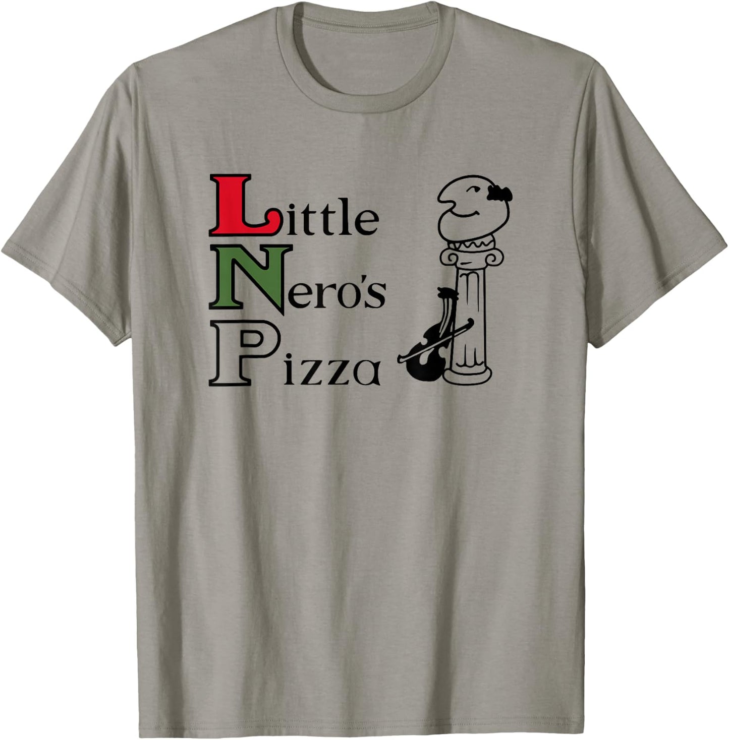 Little Nero's Pizza T-Shirt - T-Shirt | Sand