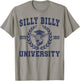 Silly Billy University Funny Meme Goat Pun T-Shirt - T-Shirt | Sand