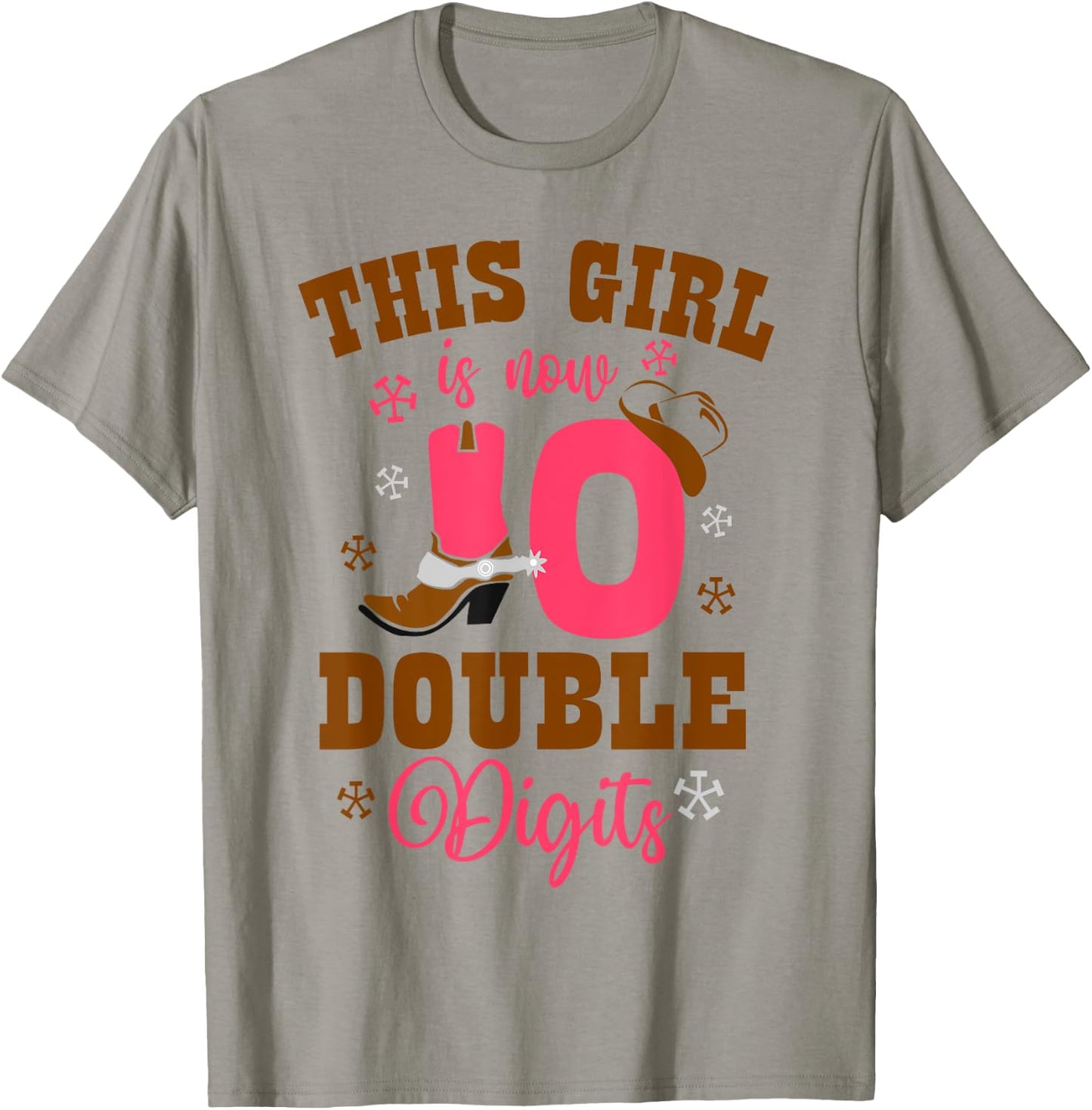 It's My 10th Birthday This Girl Is Now 10 Years Old Teengirl T-Shirt - T-Shirt | Sand