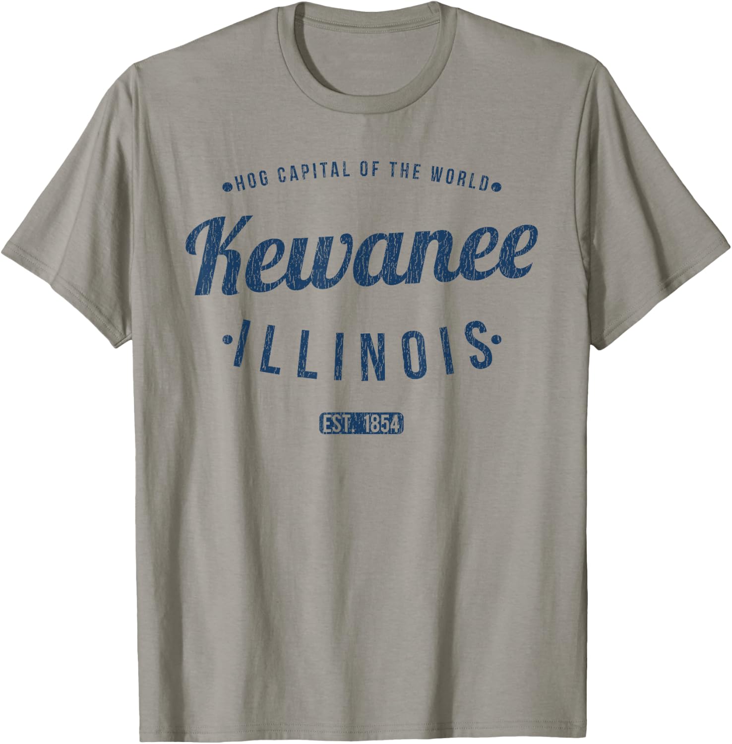 Kewanee Illinois Retro Vintage Souvenir IL Kewanee T-Shirt - T-Shirt | Sand