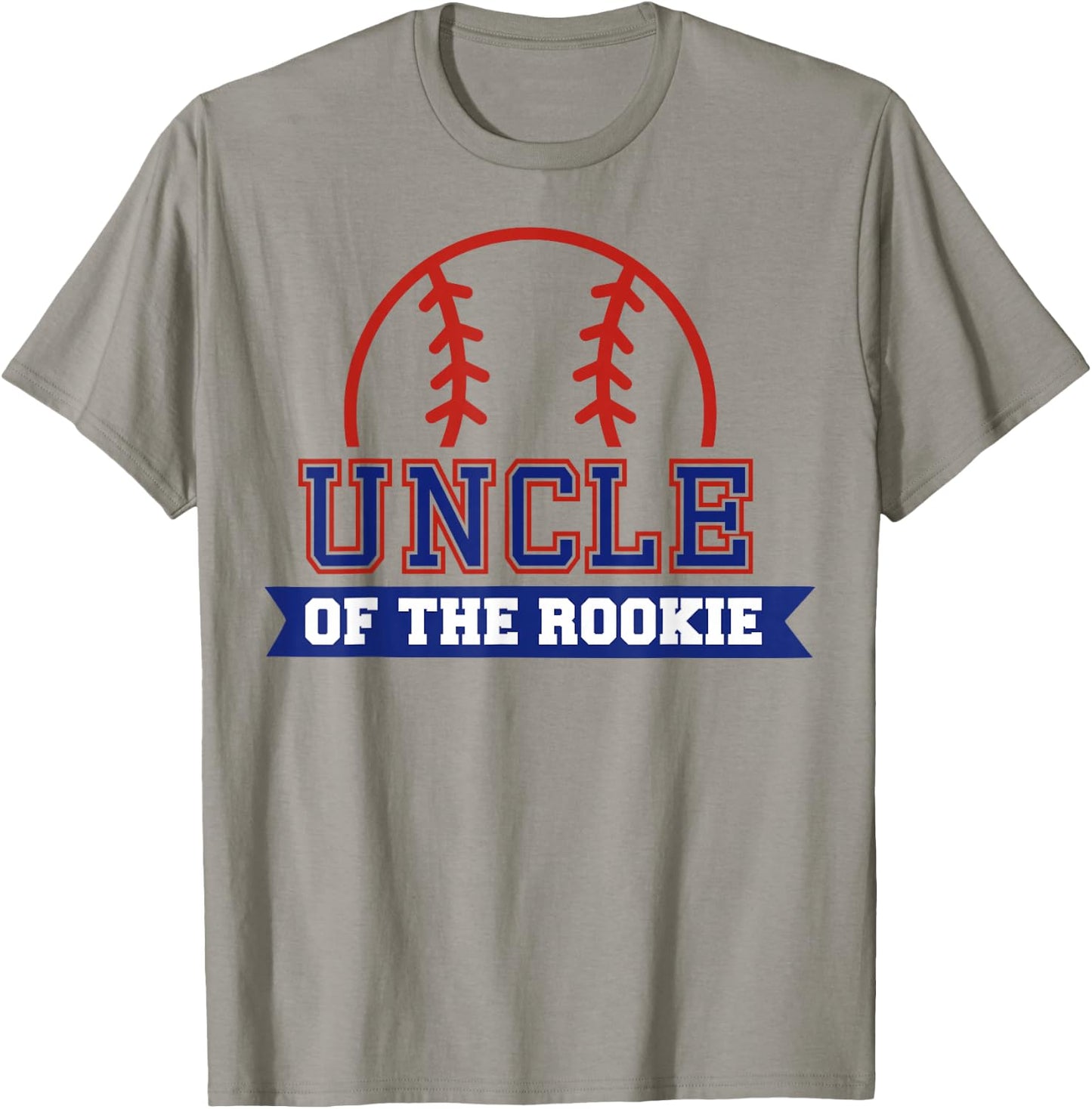 Uncle of Rookie 1st Birthday Baseball Theme Matching Party T-Shirt - T-Shirt | Sand