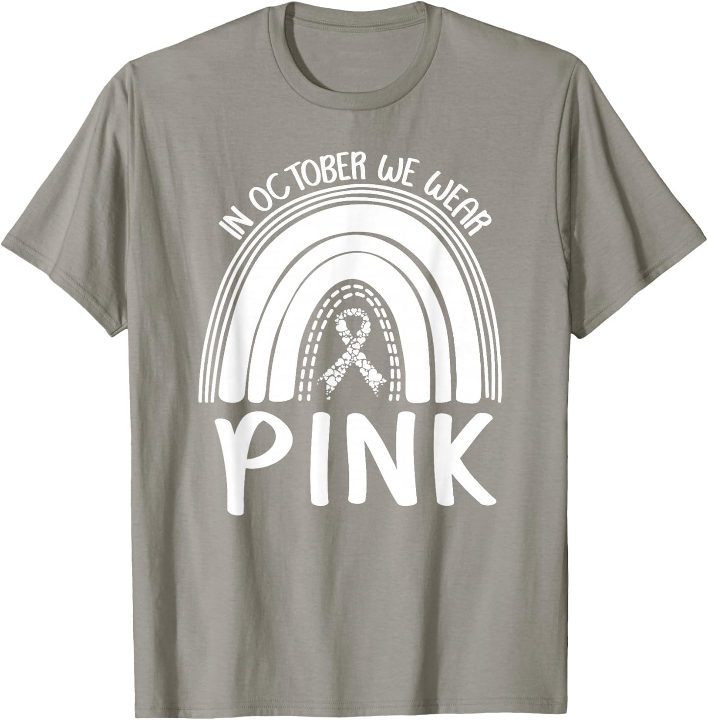 Breast Cancer Awareness Month T-Shirt - T-Shirt | Sand