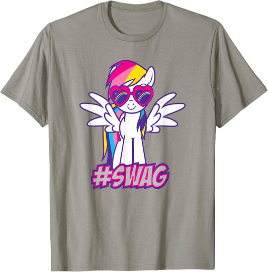My Little Pony: Friendship Is Magic Rainbow Dash Swag T-Shirt - T-Shirt | Sand