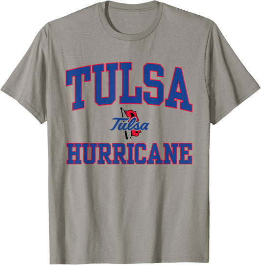 Tulsa Golden Hurricane | Official NCAA Merch | NCAFTUL05 T-Shirt - T-Shirt | Sand