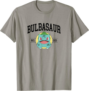 Pokémon - Bulbasaur Collegiate T-Shirt - T-Shirt | Sand