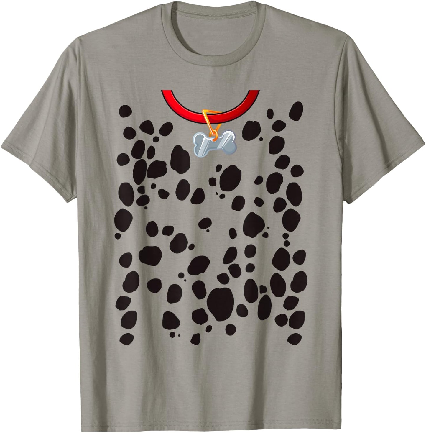 Dalmatian Costume Print Dog Dalmatians Halloween Adult Kids T-Shirt - T-Shirt | Sand