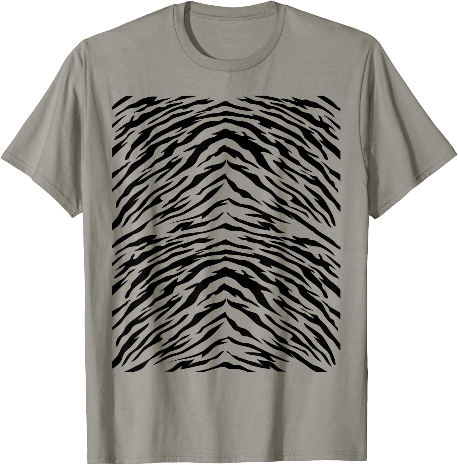 Tiger Print Cute Animal Costume Idea Orange Tigers Stripes T-Shirt - T-Shirt | Sand