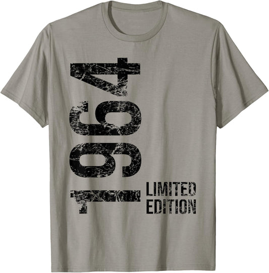 61st Birthday 61 Years Old Man Woman Vintage 1964 T-Shirt - T-Shirt | Sand