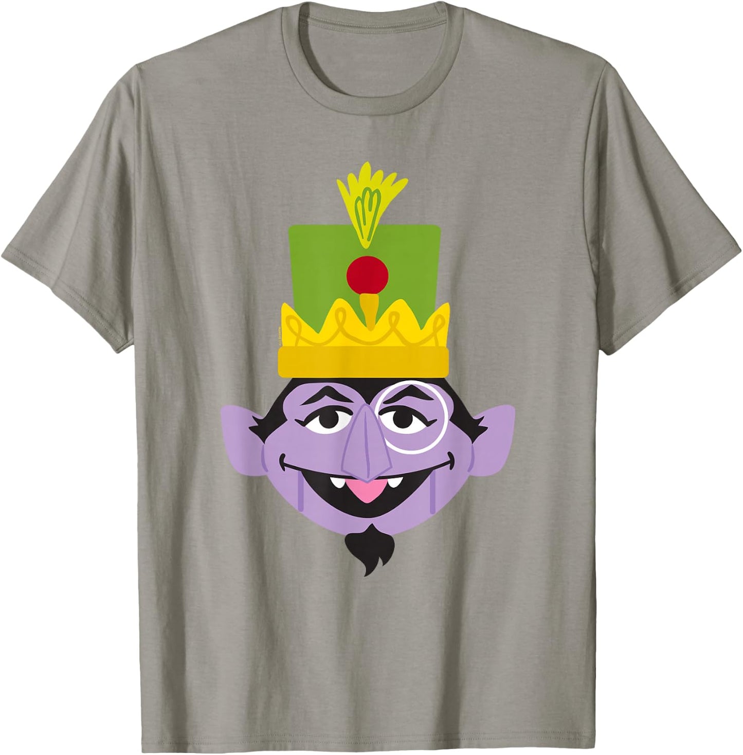 Sesame Street Christmas Nutcracker Count T-Shirt - T-Shirt | Sand