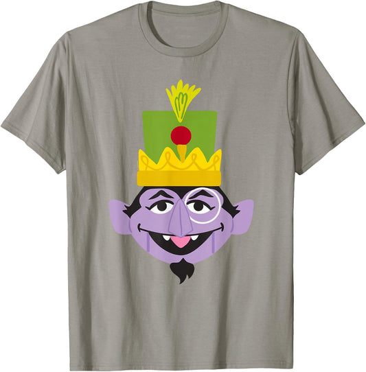 Sesame Street Christmas Nutcracker Count T-Shirt - T-Shirt | Sand