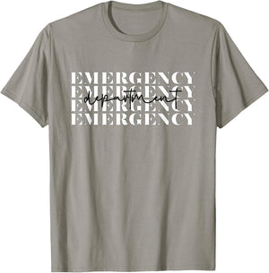 Emergency Department Emergency Room Healthcare Nursing T-Shirt - T-Shirt | Sand