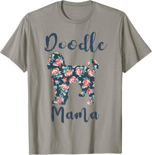 Golden-Doodle Mom Shirt Doodle Mama Women T-Shirt - T-Shirt | Sand
