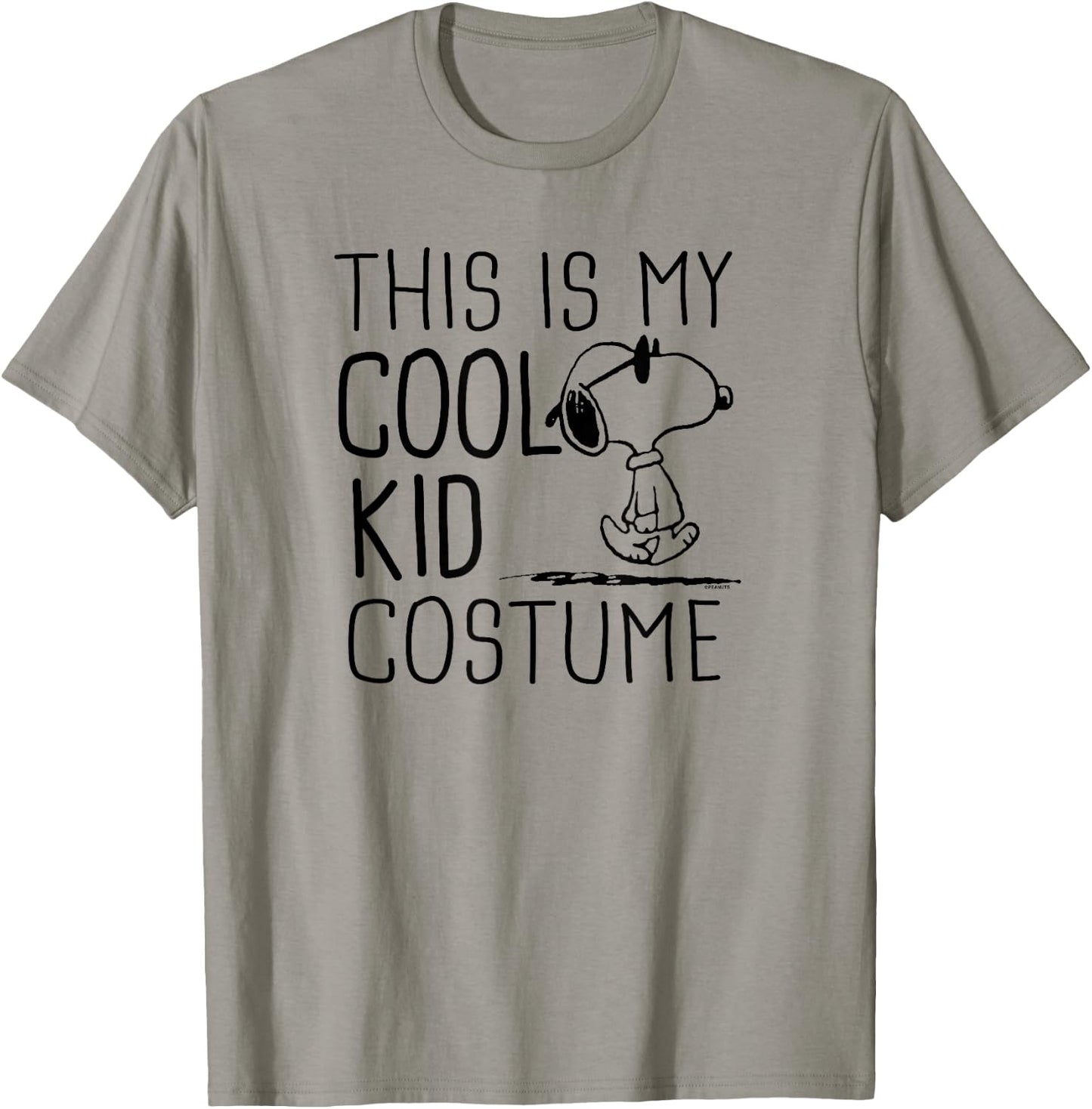 Peanuts Snoopy Cool Kid Costume T-Shirt - T-Shirt | Sand