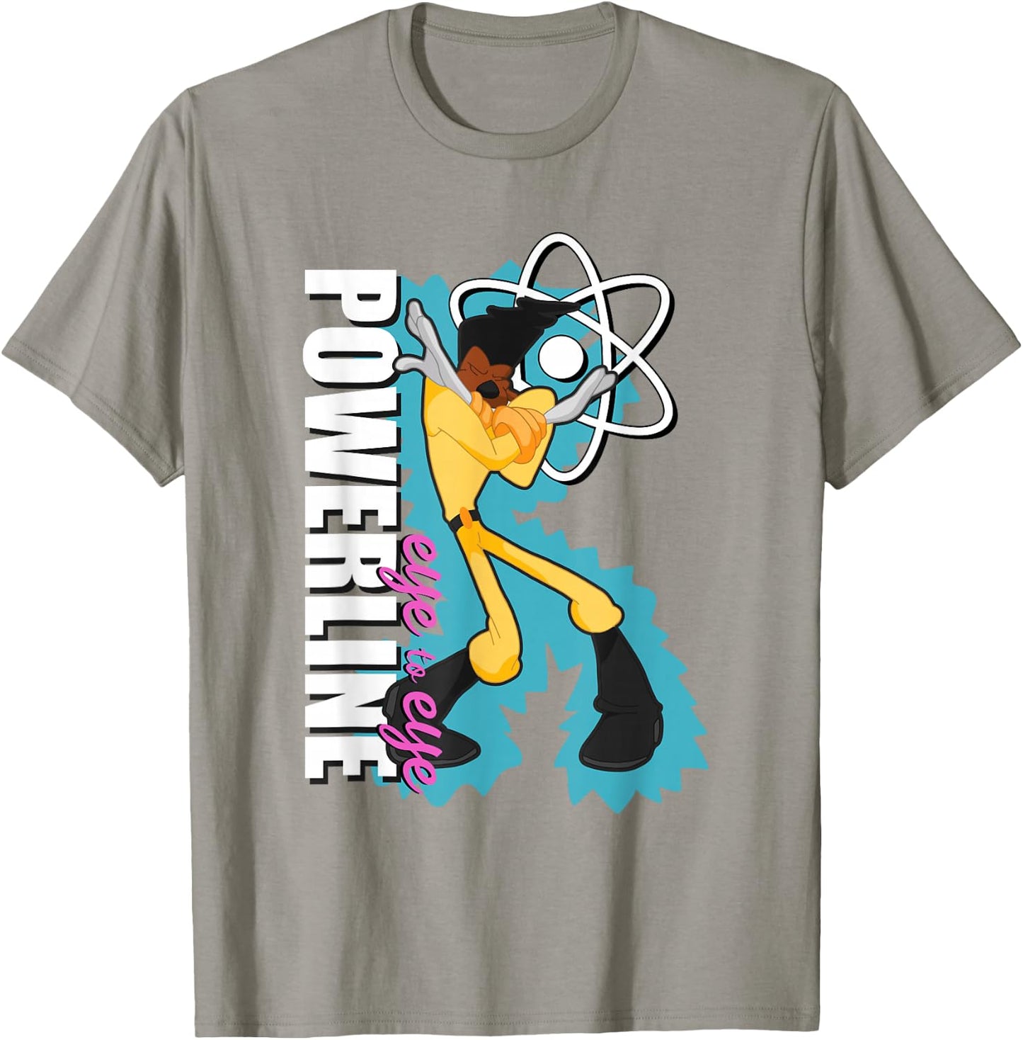 Disney A Goofy Movie Powerline Eye to Eye Dancing Portrait T-Shirt - T-Shirt | Sand