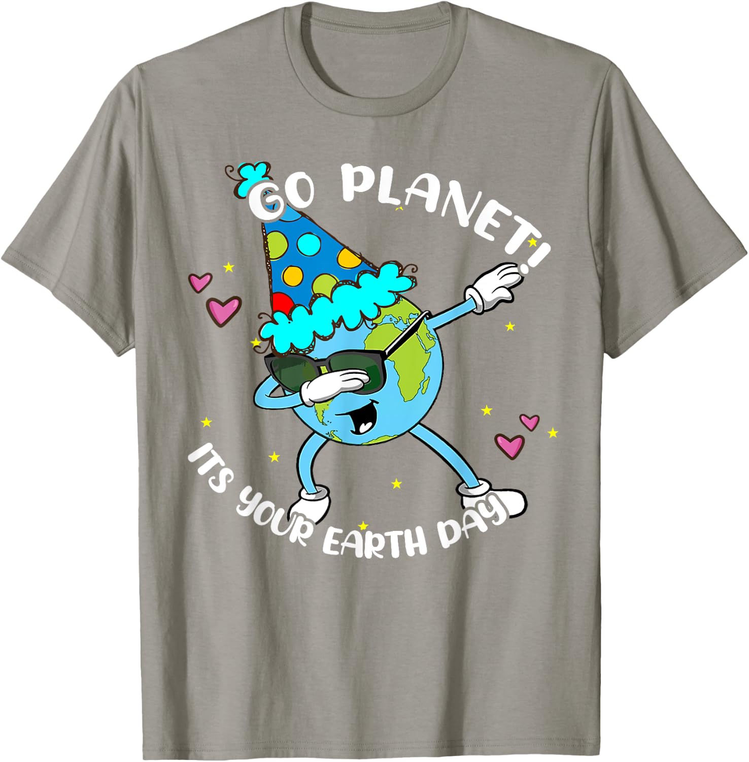 Kids Go Planet Its Your Earth Day Shirt Cute Boy Toddler T-Shirt - T-Shirt | Sand