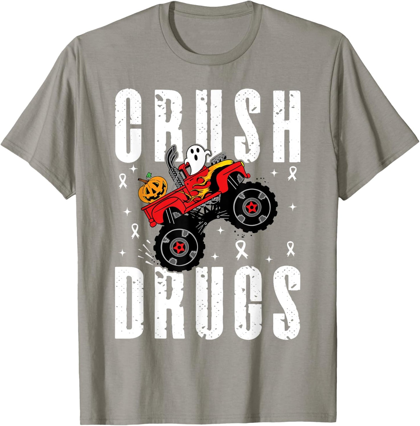Red Ribbon Week Awareness Halloween Women Men Toddler Kids T-Shirt - T-Shirt | Sand
