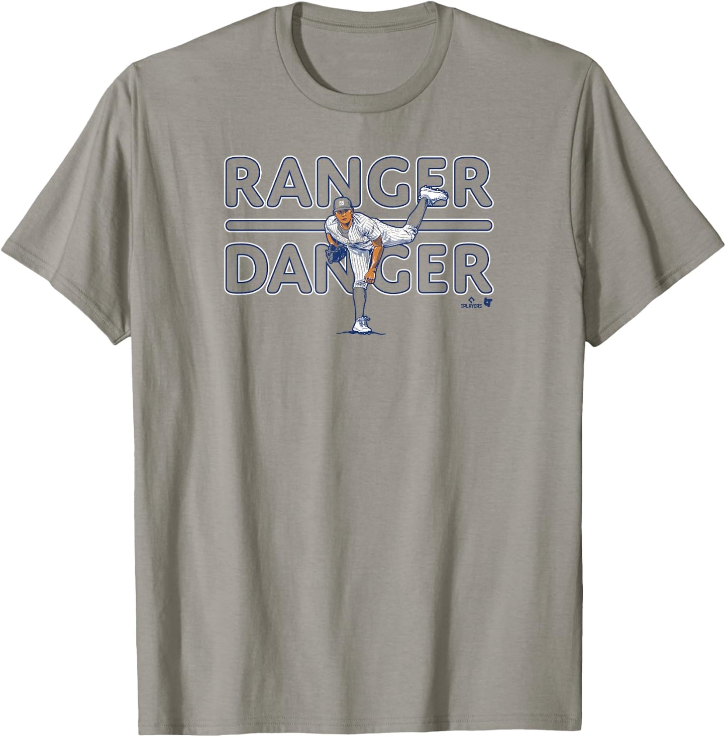 Ranger Suárez - Ranger Danger - Philadelphia Baseball T-Shirt - T-Shirt | Sand