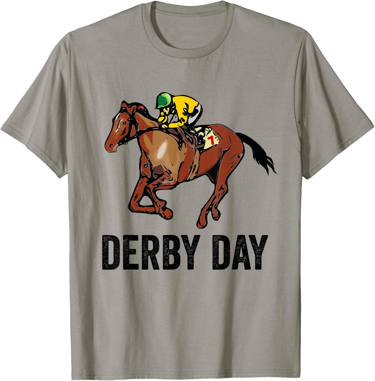 Derby Day Shirt Women Jockey Horse Racing T-Shirt - T-Shirt | Sand