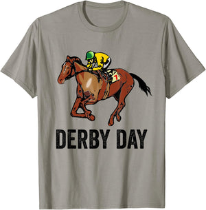 Derby Day Shirt Women Jockey Horse Racing T-Shirt - T-Shirt | Sand