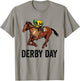 Derby Day Shirt Women Jockey Horse Racing T-Shirt - T-Shirt | Sand